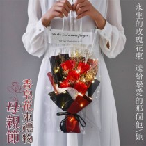 【現貨】 母親節/畢業香皂花束禮物2束/組 【免運】
